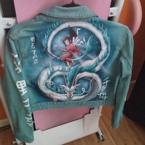 spirited away jean jacket